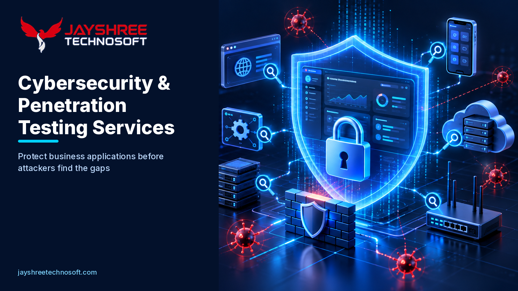 Cybersecurity & Penetration Testing Services: Protecting Business Applications Before Attackers Find the Gaps