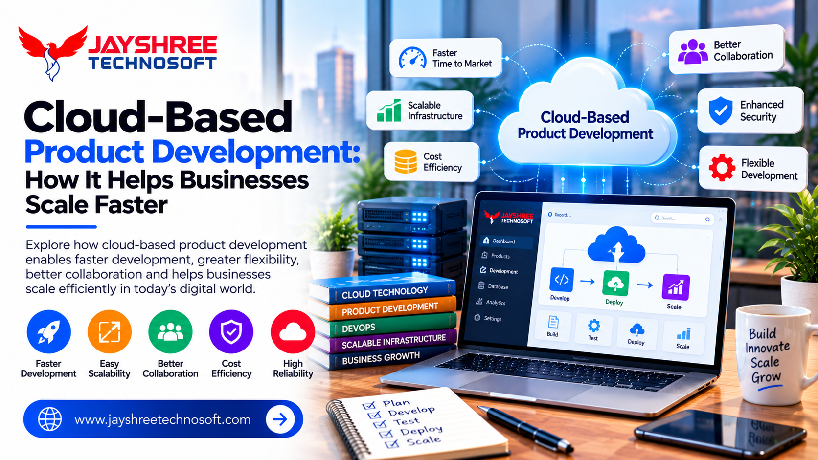 Cloud-Based Product Development: How It Helps Businesses Scale Faster