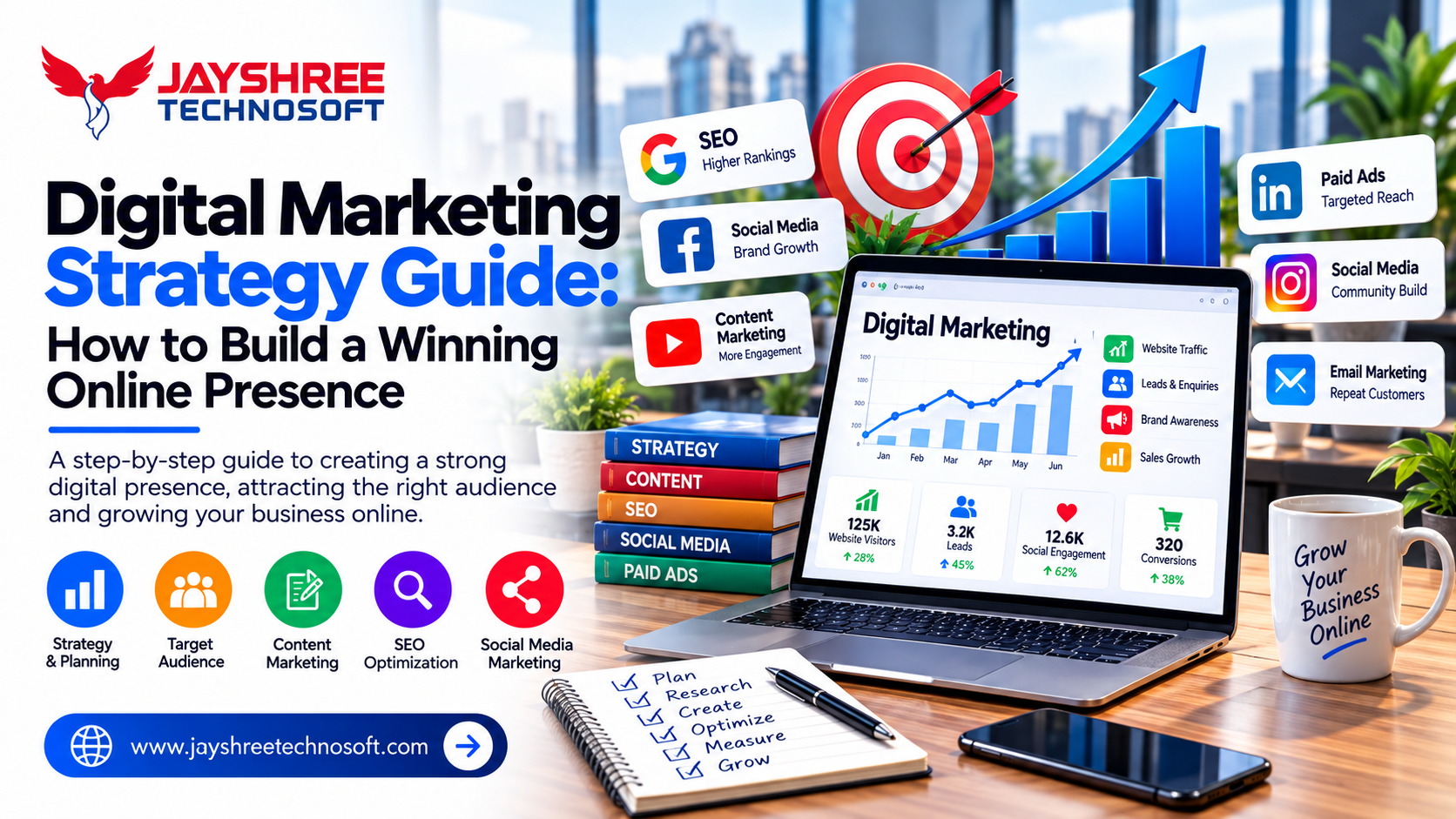 Digital Marketing Strategy Guide: How to Build a Winning Online Presence