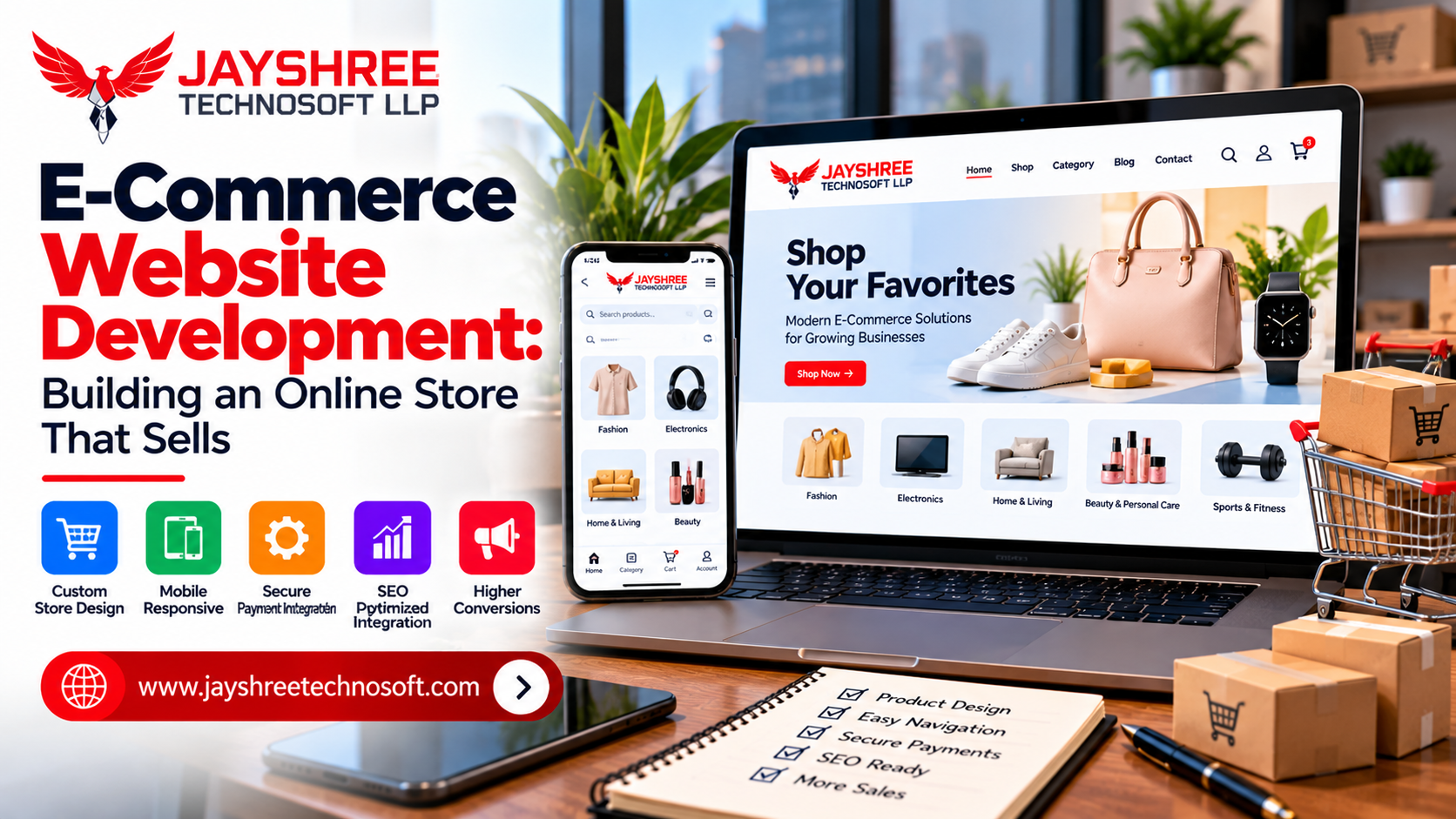 E-Commerce Website Development: Building an Online Store That Sells