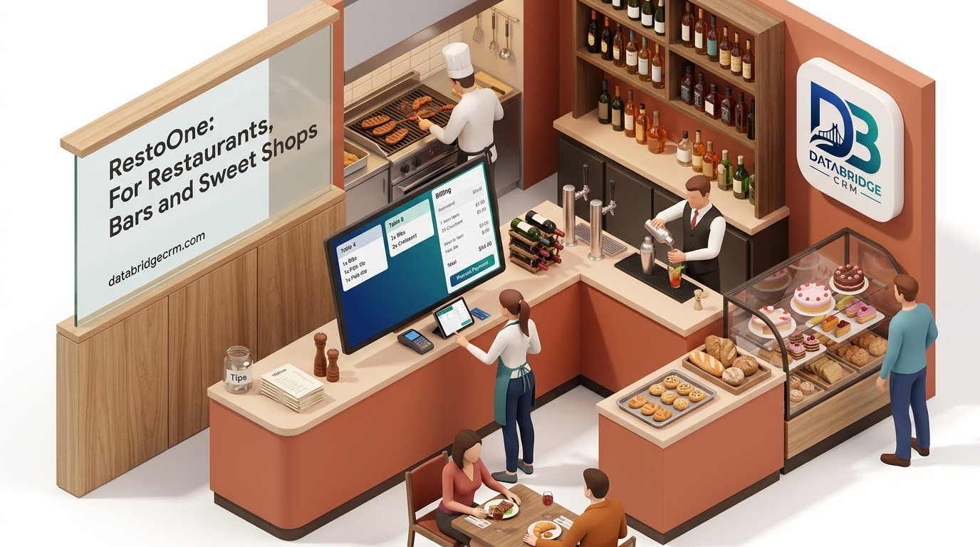 How RestoOne Works for Restaurants, Bars and Sweet Shops