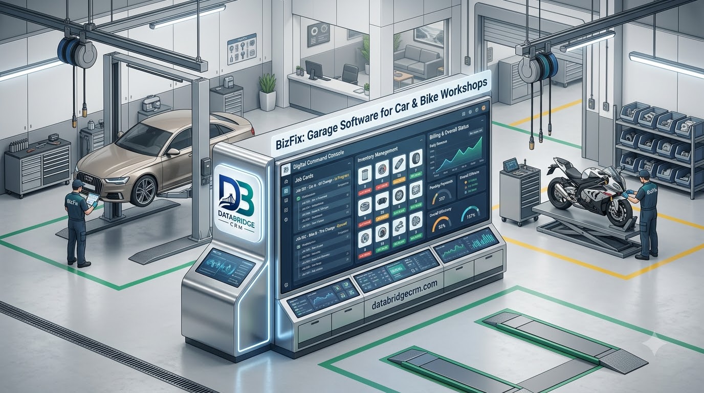 How BizFix Garage Software Works for Car & Bike Workshops