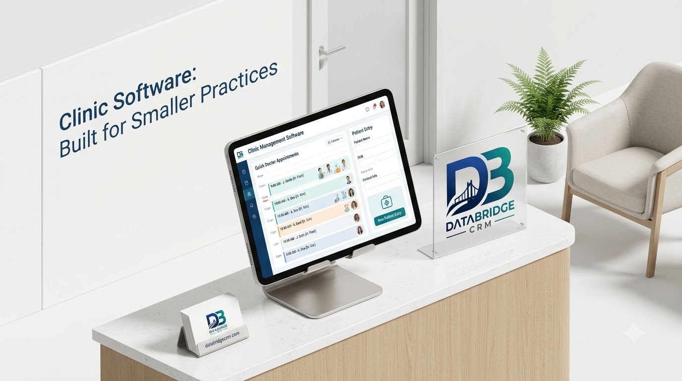 How DataBridgeCRM's Clinic Software Works for Smaller Practices