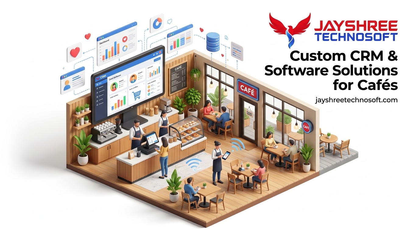 Custom CRM & Software Solutions for Cafés: How Jayshree Technosoft Can Help