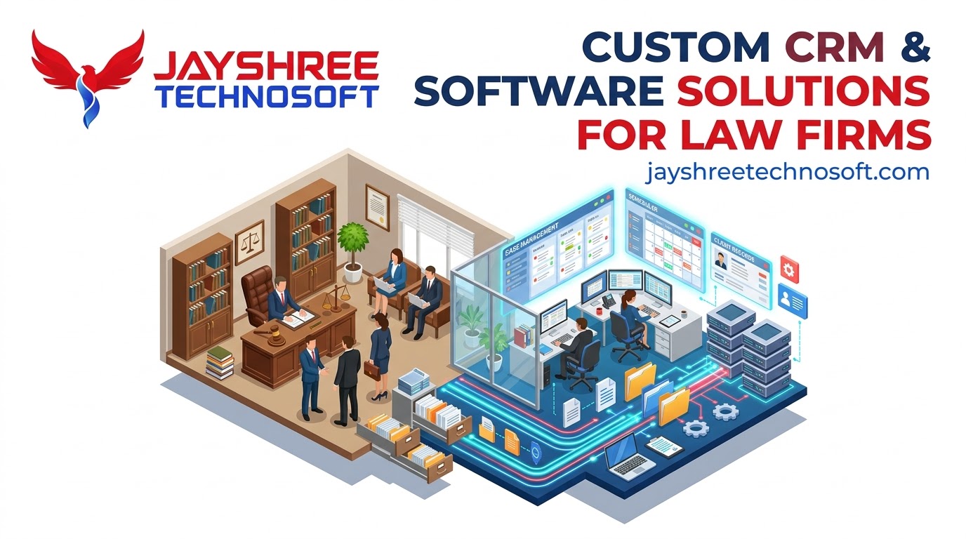 Custom CRM & Software Solutions for Law Firms: How Jayshree Technosoft Can Help