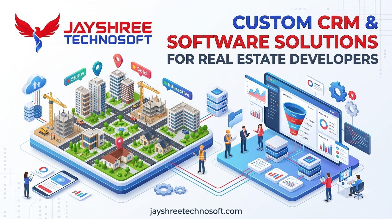 Custom CRM & Software Solutions for Real Estate Developers: How Jayshree Technosoft Can Help