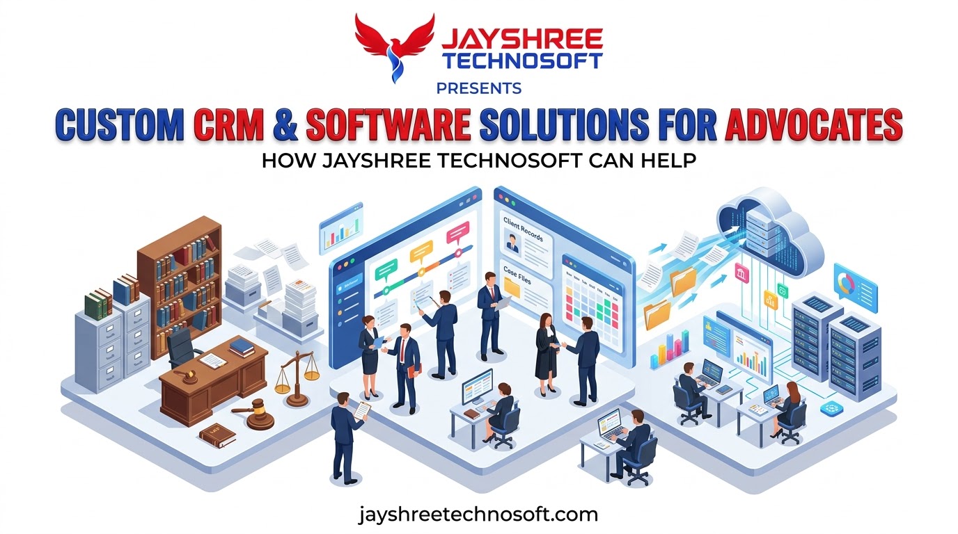 Custom CRM & Software Solutions for Advocates: How Jayshree Technosoft Can Help