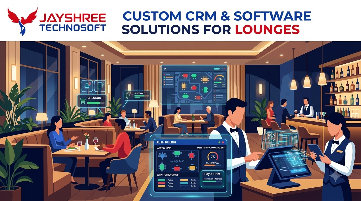 Custom CRM & Software Solutions for Lounges: How Jayshree Technosoft Can Help