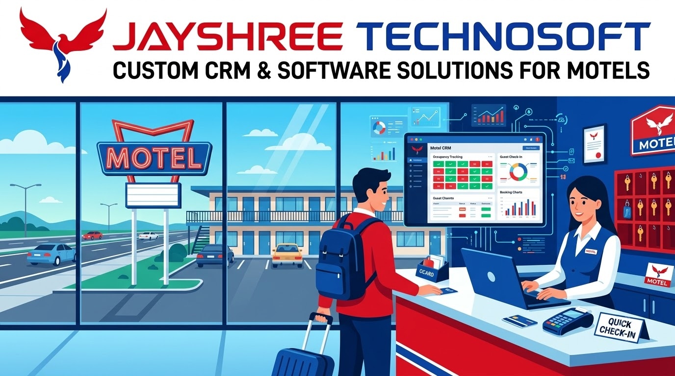 Custom CRM & Software Solutions for Motels: How Jayshree Technosoft Can Help