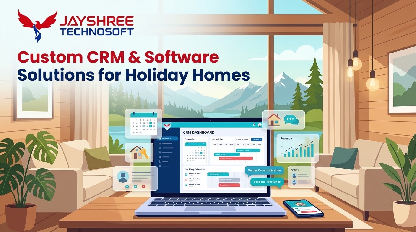 Custom CRM & Software Solutions for Holiday Homes: How Jayshree Technosoft Can Help