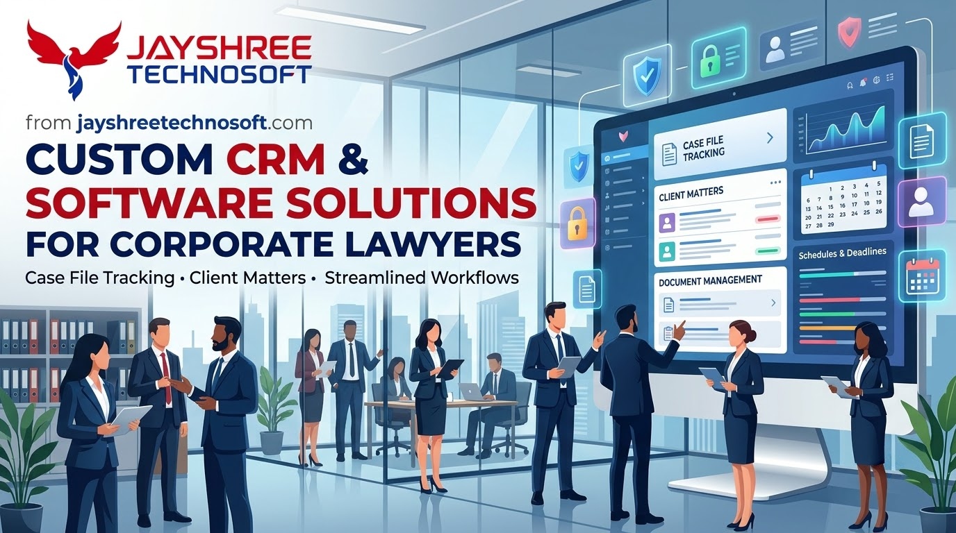 Custom CRM & Software Solutions for Corporate Lawyers: How Jayshree Technosoft Can Help